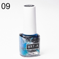 Акварельная капля для дизайна Art-A Аква тон 09 голубой, 5 мл.