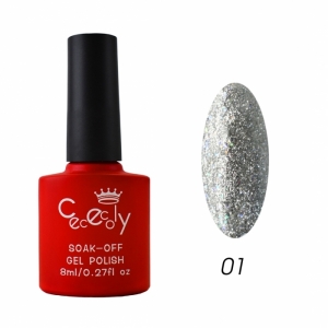   Cececoly silver diamond gel  001