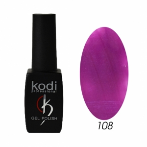 Гель лак Кodi 8мл насыщенно-фиолетовый 108