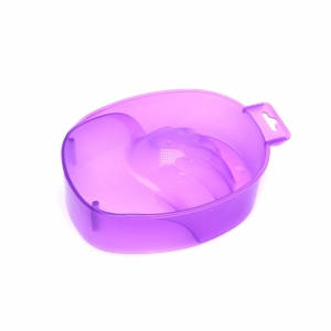 Ванночка для маникюра фиолетовая