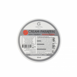 Grattol Premium  CREAM-PARAFFIN  & 50 